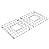 Set Of 2 Wire Grids For 33 In. Double Bowl Fireclay Sink