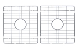 Set of 2 Wire Grids for 33 in. Double Bowl Fireclay Sink