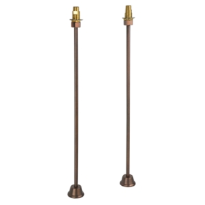 1/2 in. x 24 in. Straight Bath Supplies in Oil Rubbed Bronze
